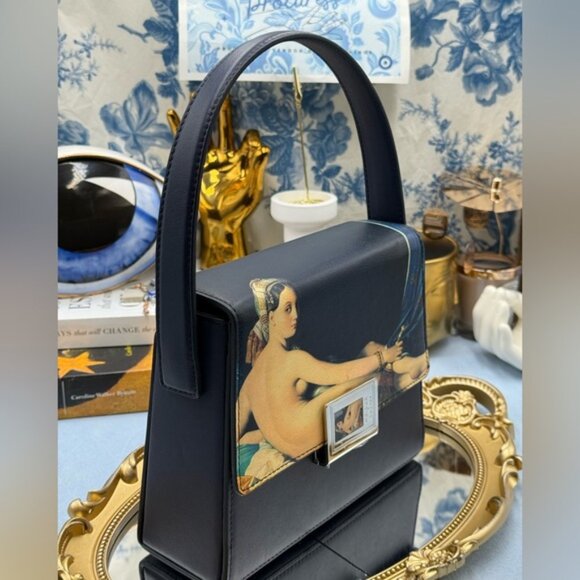 🆕 A. CLOUD x LOUVRE MUSEUM 🧿 NWT "La Grande Odalisque" by Ingres Handbag - Picture 4 of 16